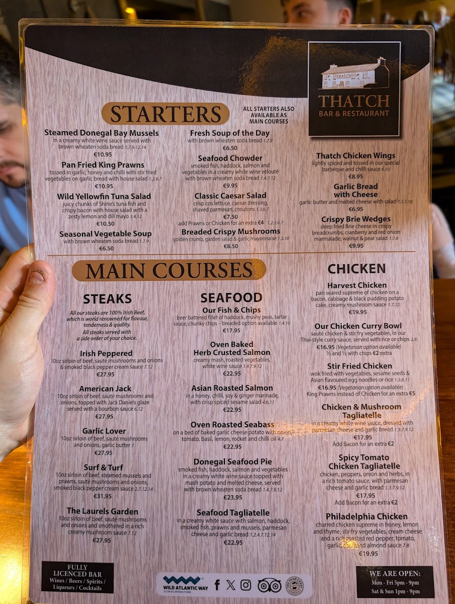 Menu Thatch Bar & Restaurant-3